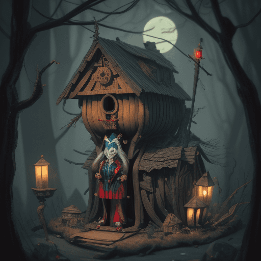 AI generated: baba yaga 8k 32k 