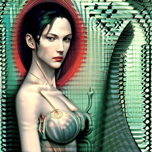 AI generated: trinity from the matrix, intricate, elegant, highly detailed, digital painting, artstation, concept ...