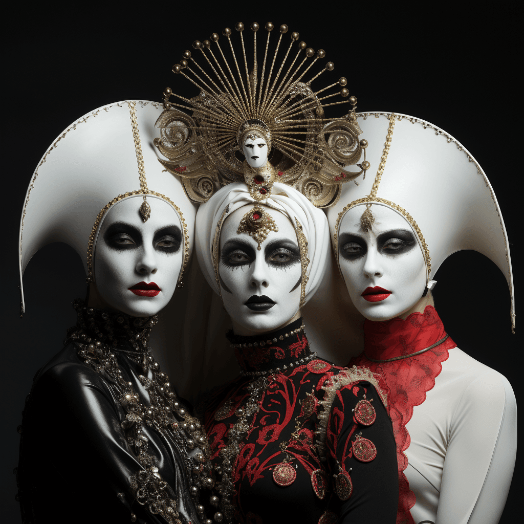 AI generated: sisters of perpetual indulgence
