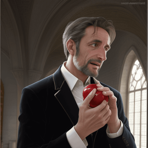 AI generated: un homme cherchant le graal
