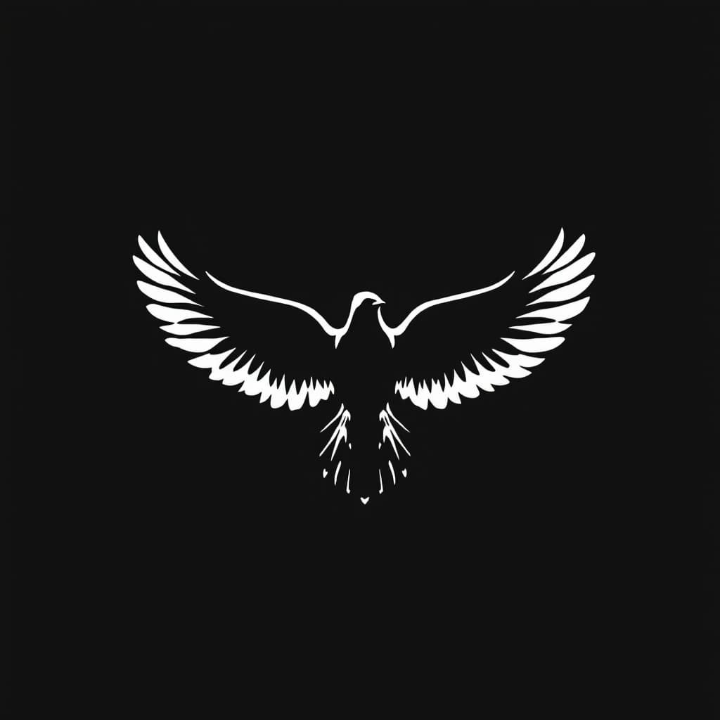 AI generated: propose moi la représentation de 3 hirondelles en noir et blanc (le fond doit être blanc).
Le style ...