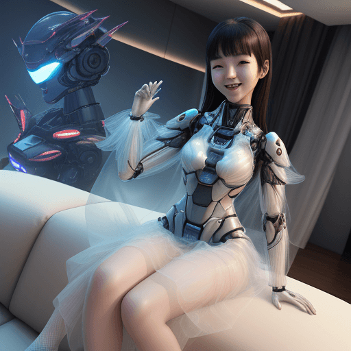 AI generated: Ultra-high detail 3D character full body shot,photorealistic, Korea girl,very Happy Laughter,Super c...