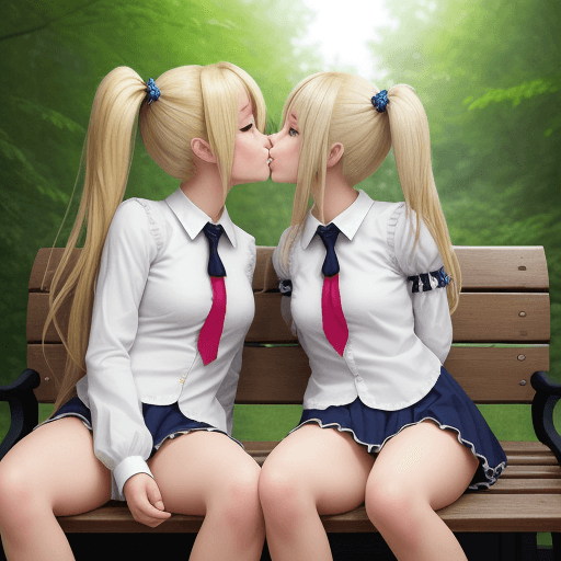 AI generated: photo of a beautifull woman, high detail, ((best quality)), open_mouth, multiple_girls, blonde_hair,...