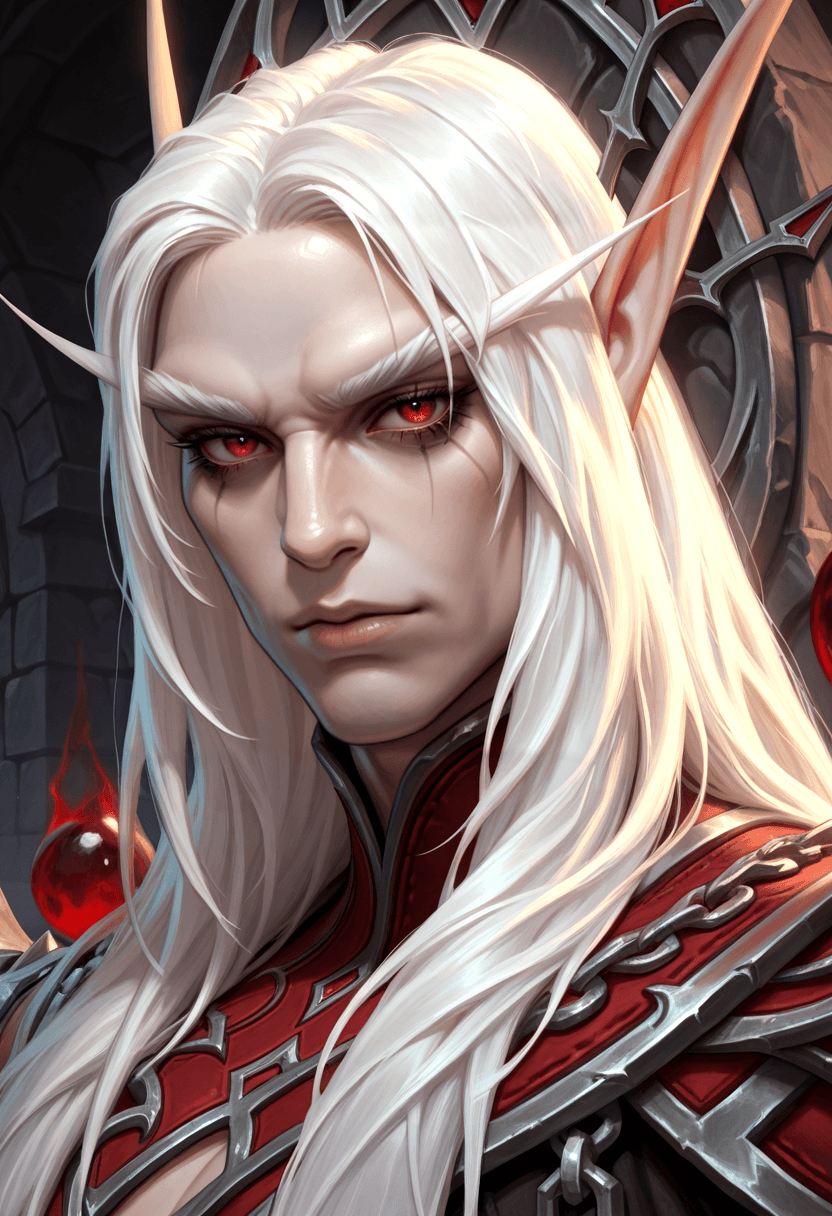 Kaelthas from World of Warcraft [IllustriousXL]