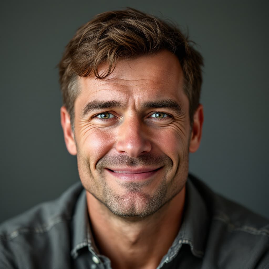 AI generated: Generate a highly realistic, high-resolution photo of an Austrian man in his 30s, with brown hair an...