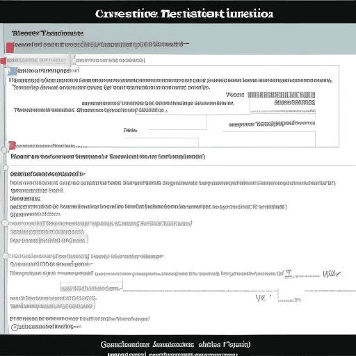 AI generated: Create a textual representation of a Succession Certificate issued by NADRA (National Database and R...