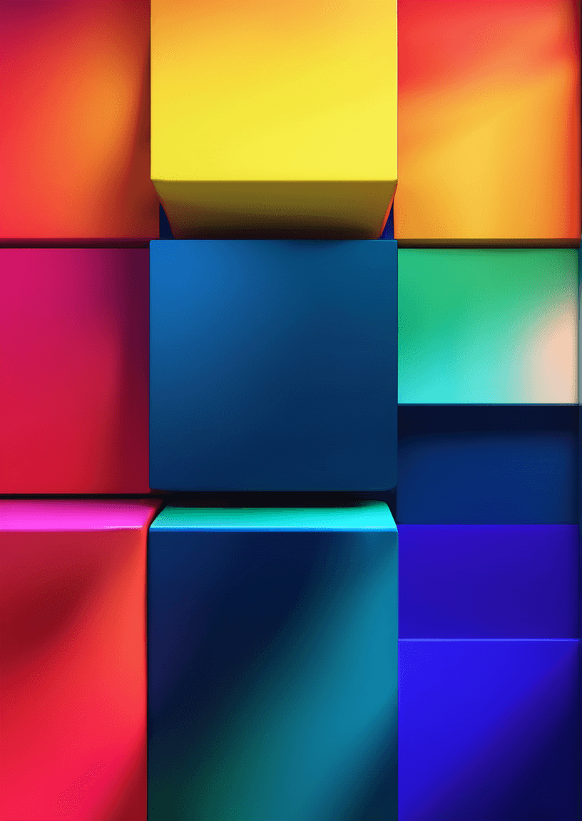 AI generated: A space of colors, UHD, digital art, 8k