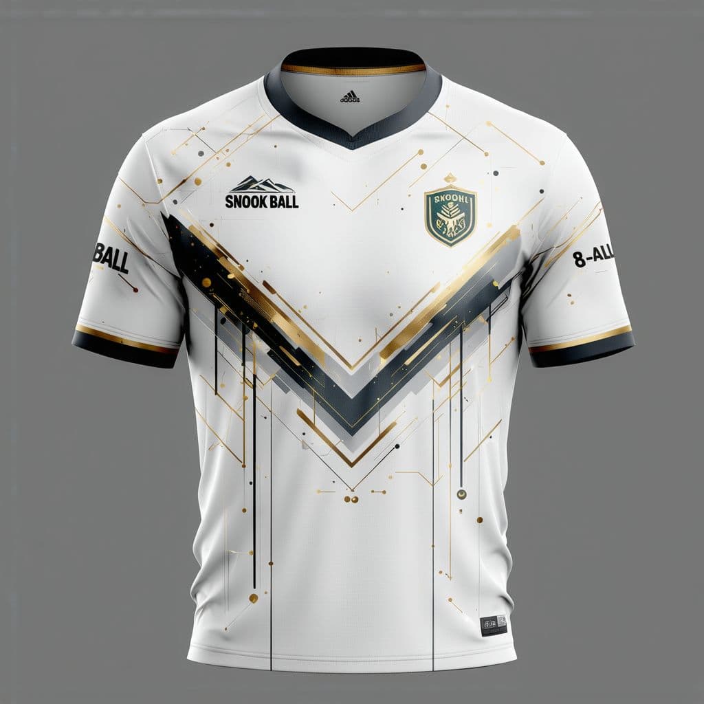 AI generated: Create a image in detailed design concept for a sports jersey based on the following specifications:...