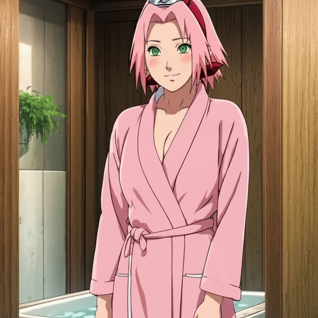 AI generated: sakura haruno