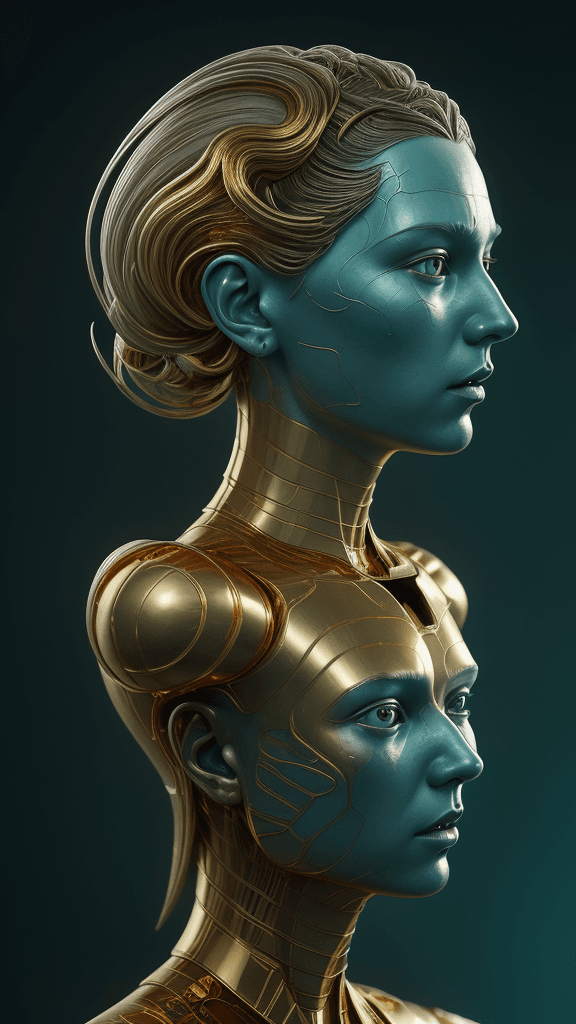 AI generated: visual fiction / visual artist / illustrator, christiano v, in the style of franciszek starowieyski,...