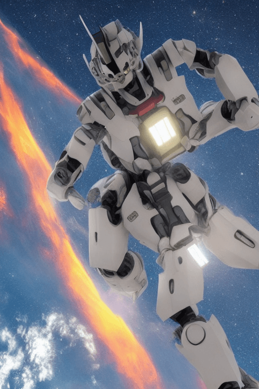AI generated: une illustration présentant une scène fascinante se déroulant dans l'immensité de l'espace. Imaginez...