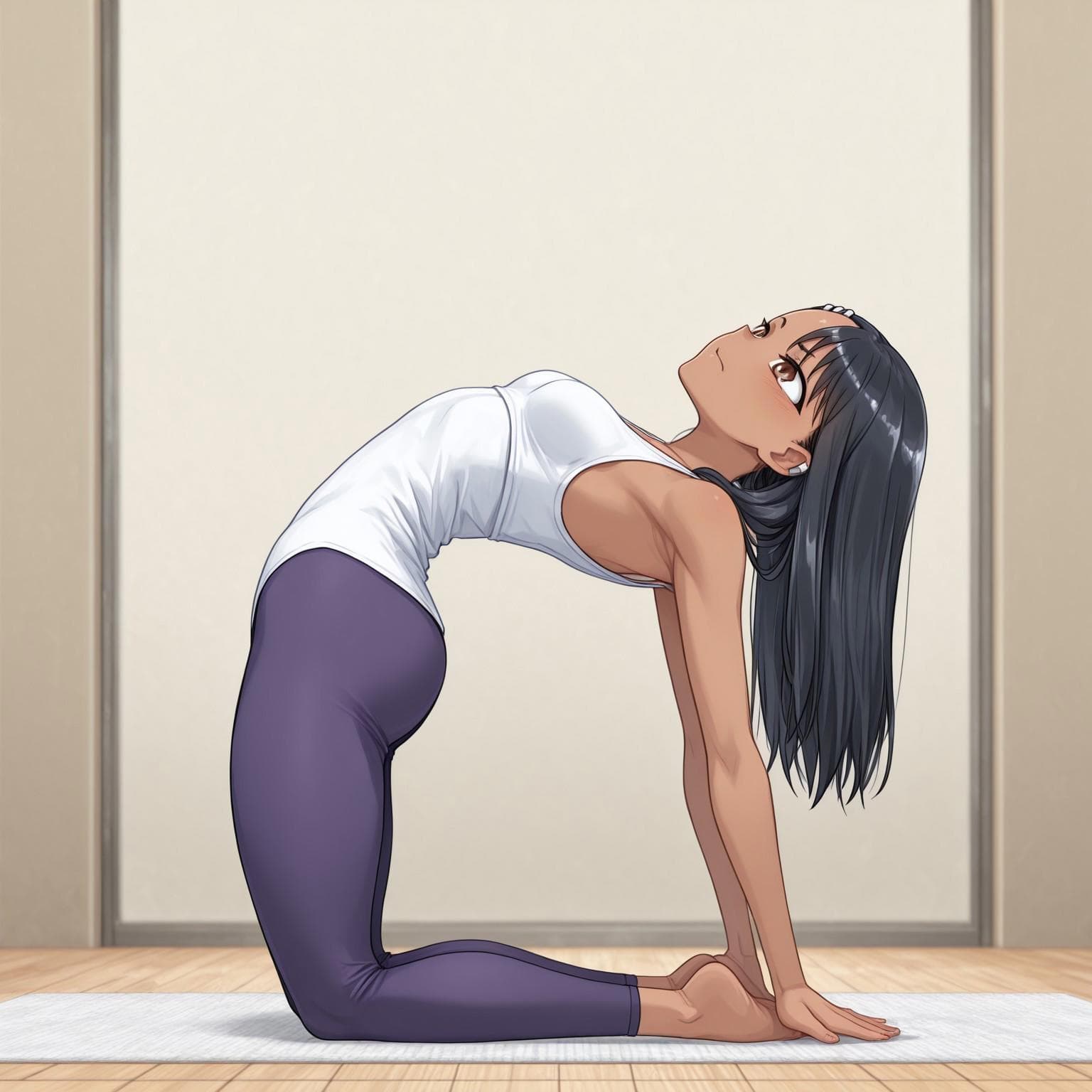 Camel pose