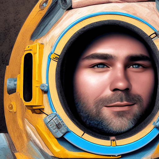 AI generated: Photo of realisitc face of KErben