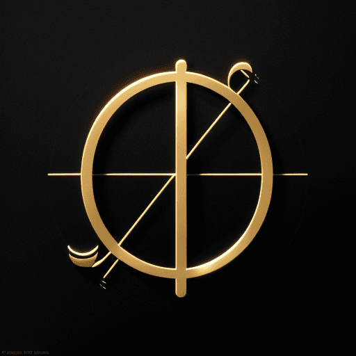 AI generated: feature the letters "H" "R" and "F" as distinct and separate elements, alongside a subtle musical no...