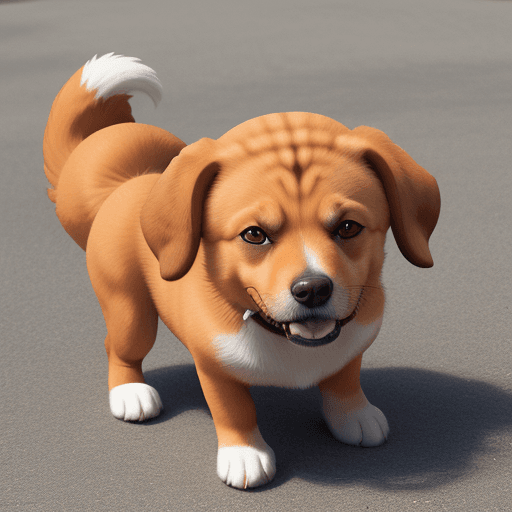 AI generated: dog