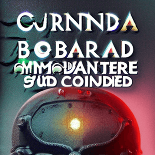 AI generated: a close up of a person in a field with a red light, heavy metal album cover, with two suns in the sk...