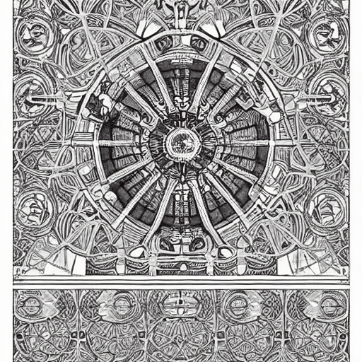 AI generated: very technical and detailed blueprint of the reality : : poster size : : center frame : : intricate ...