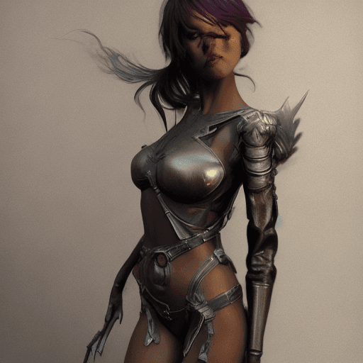 AI generated: stripcore art daz3d by Darek Zabrocki