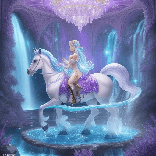 AI generated: Embark on a delightful escapade to the Crystal Empire, a place of wonder and enchantment. Imagine a ...