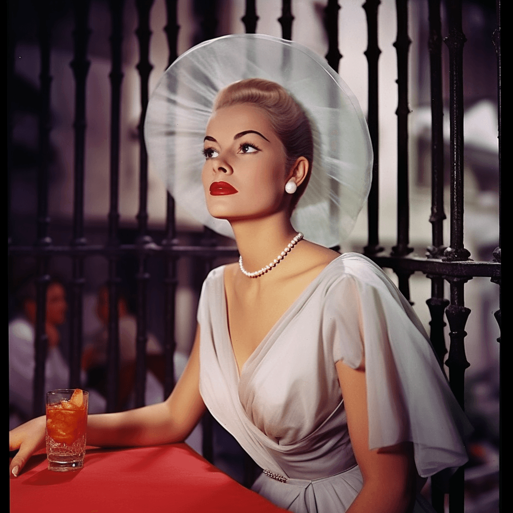 AI generated: vogue, high fashion, 1952