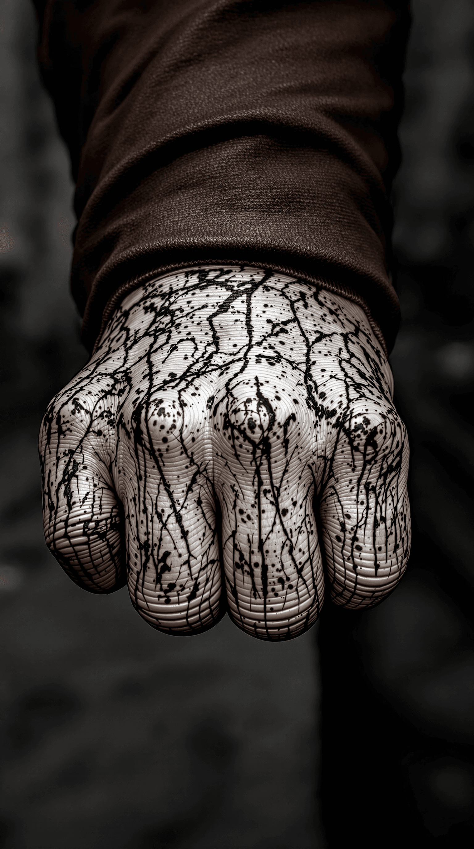 AI generated: Knuckles 