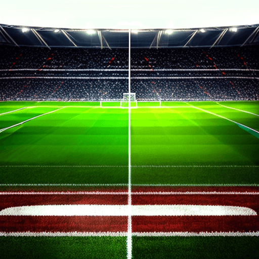 AI generated: soccer teams on a field