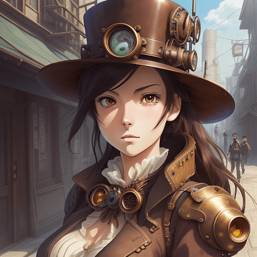 AI generated: (best-quality:0. 8), (best-quality:0. 8), perfect anime illustration, extreme closeup portrait of a ...