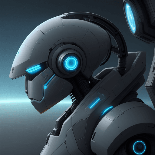 AI generated: sci-fi, cyber robot. futuristic, technological, alien worlds, space themes, advanced civilizations