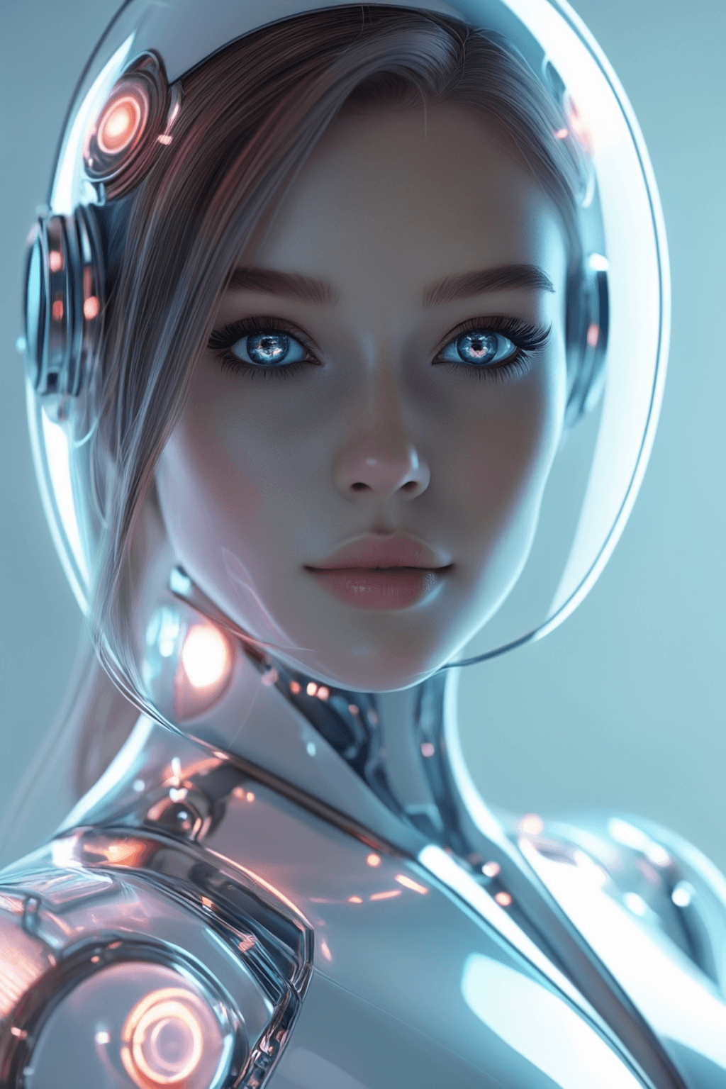 AI generated: A coquette futuristic that monitors the fill level and looks really cute.