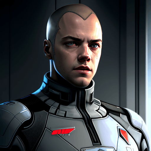 AI generated: detroit being human, markus