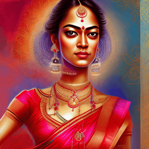 AI generated: A stunningly lifelike, high-resolution digital painting by yukisakura, showcasing a mesmerizingly be...