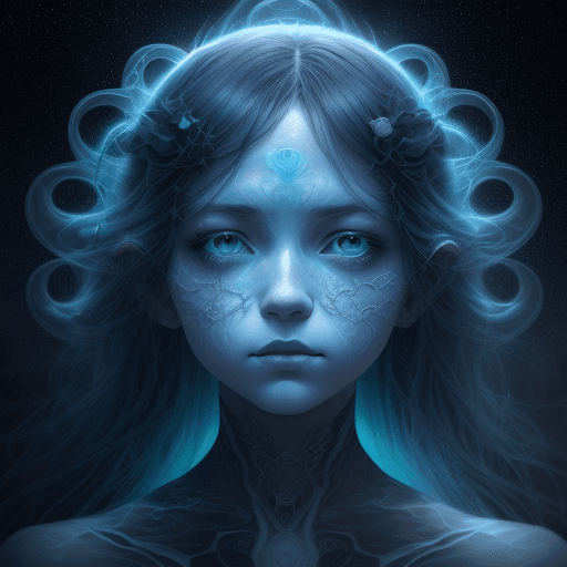 AI generated: photo illustration from a world in the clouds, in the style of tanya shatseva, the stars art group (...