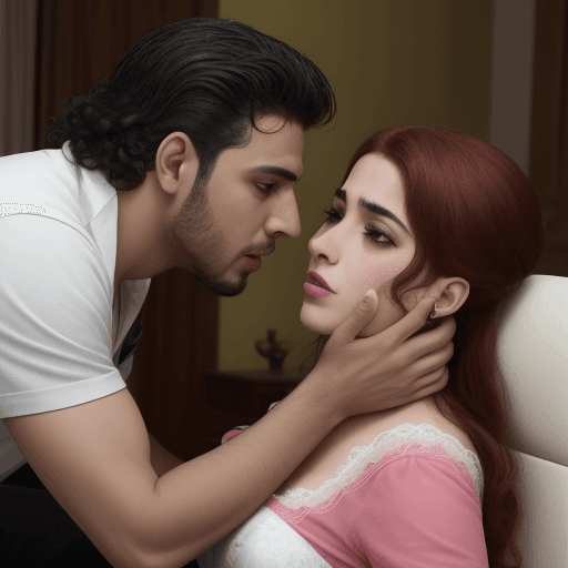 AI generated: adriano declarandose a marianna