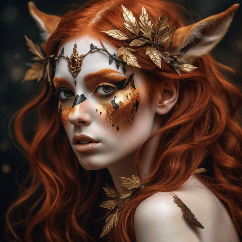 AI generated: fox girl, ultra realistic, high quality, 8k