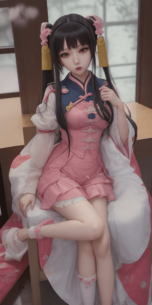 AI generated: 少女  失禁 高清