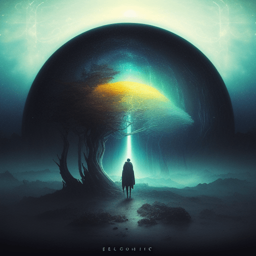 AI generated: delicious, epic, ambient music, album art - 