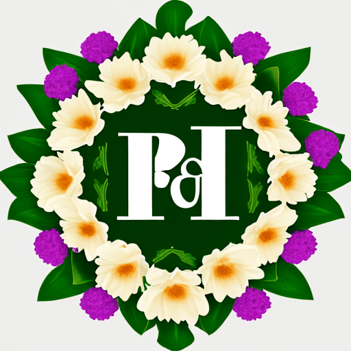 AI generated: a logo with a brand "FlowerBaths"