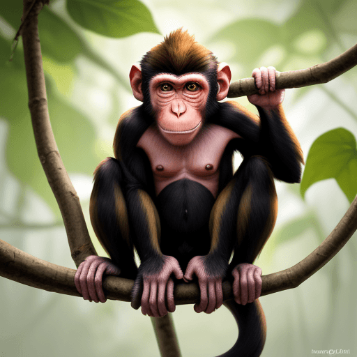 AI generated: monkey