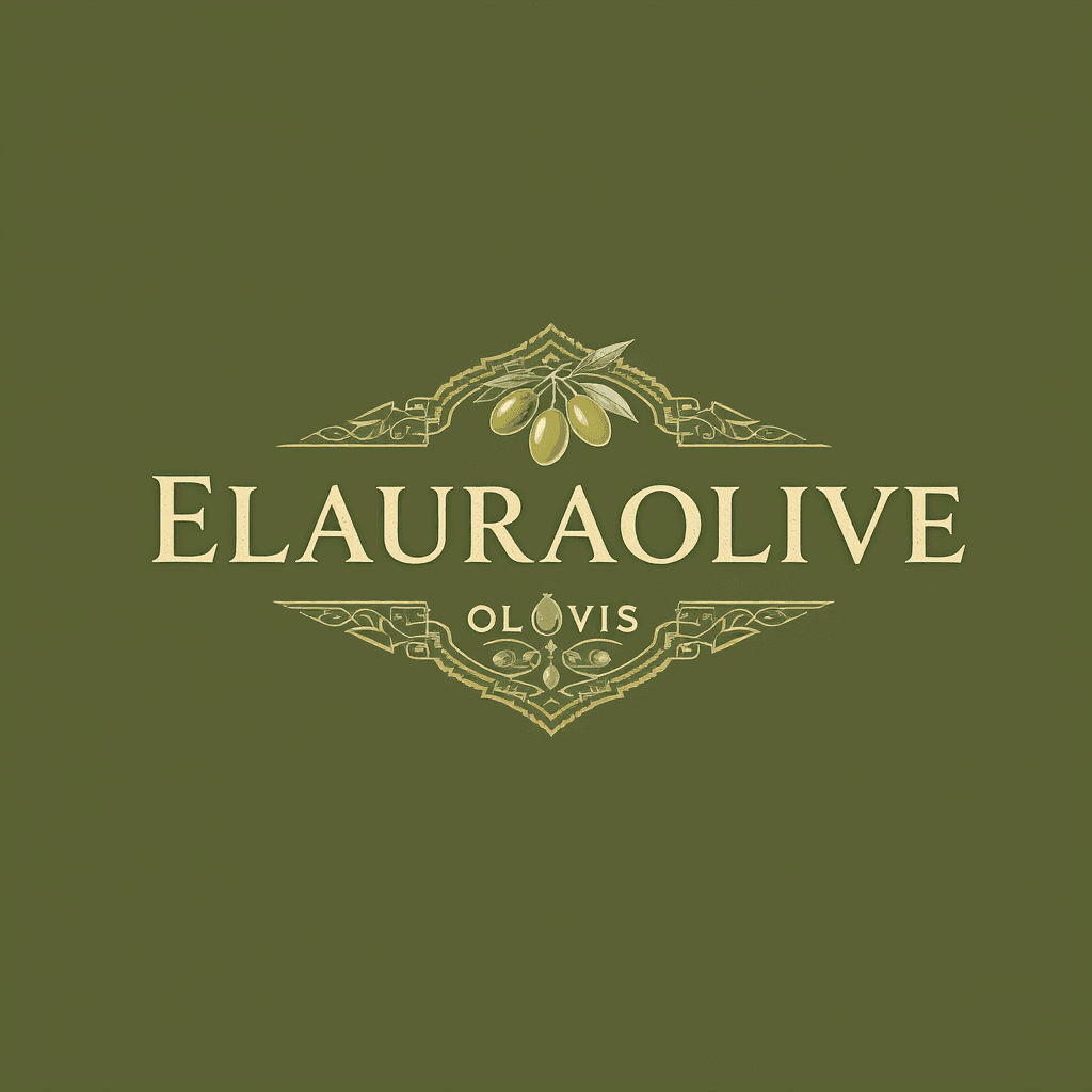 AI generated: Design a logo for Elauraolive, a brand focusing on premium olives and olive oils. The logo should ha...