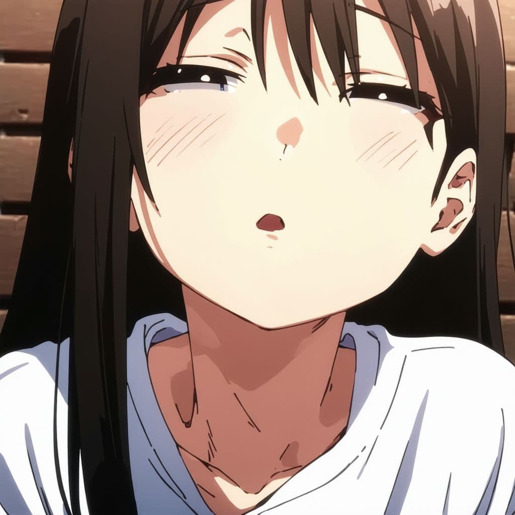 AI generated: A 20 year old anime girl doing a blowjob