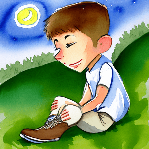 AI generated: Watercolor and pen illustration of a cartoon character in the style reminiscent of Pixar animations....