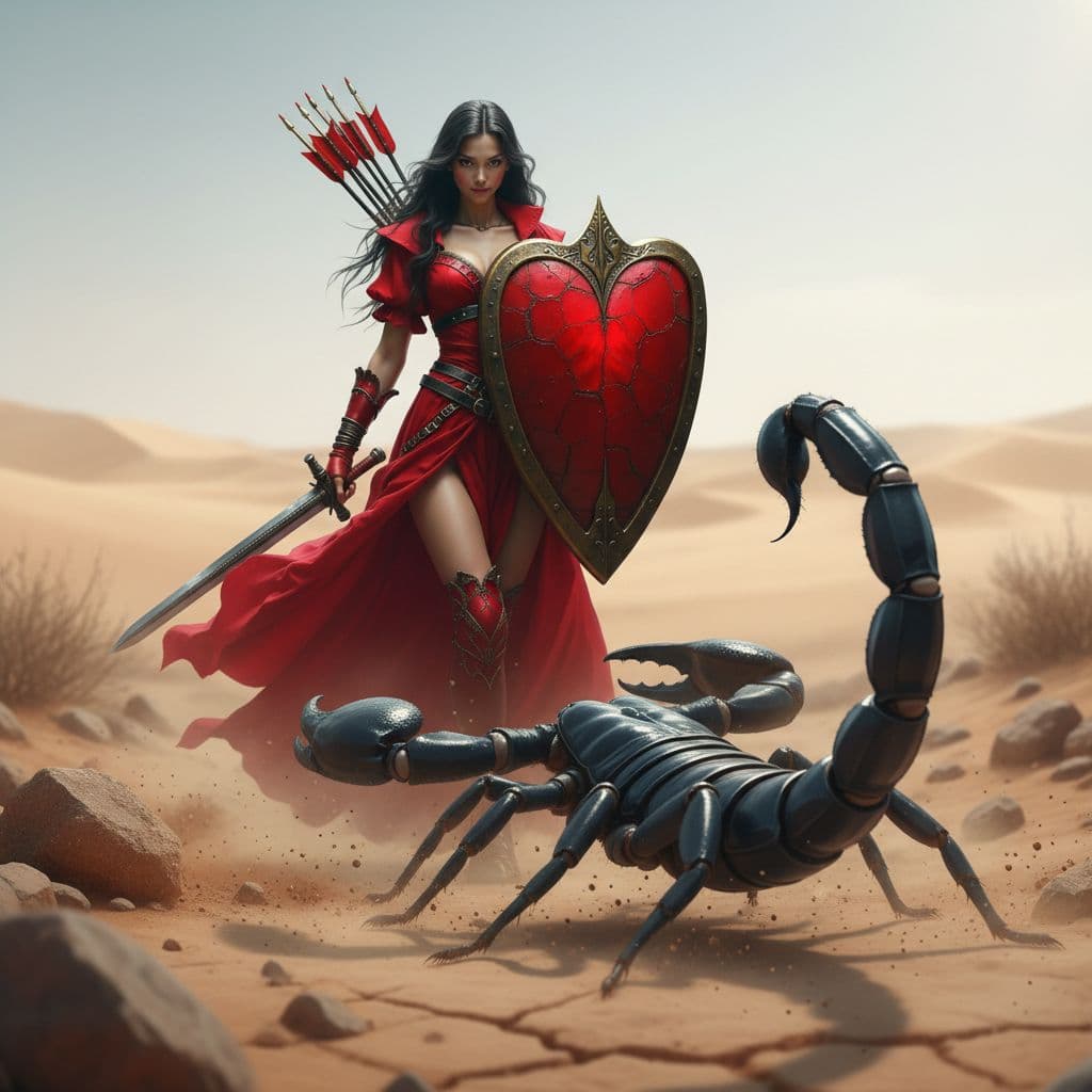 AI generated: Fight