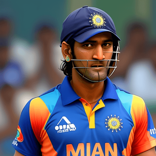AI generated: Ms dhoni  