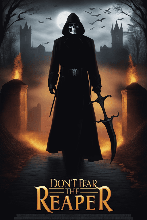 AI generated: Don't fear the reaper 