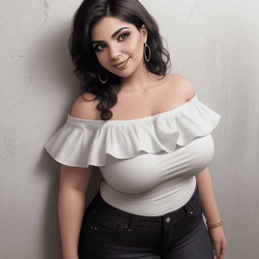 AI generated:  in a shoot studio photo, extrem fish-eye lens, low-angle, full-body shot, from above, natural light...