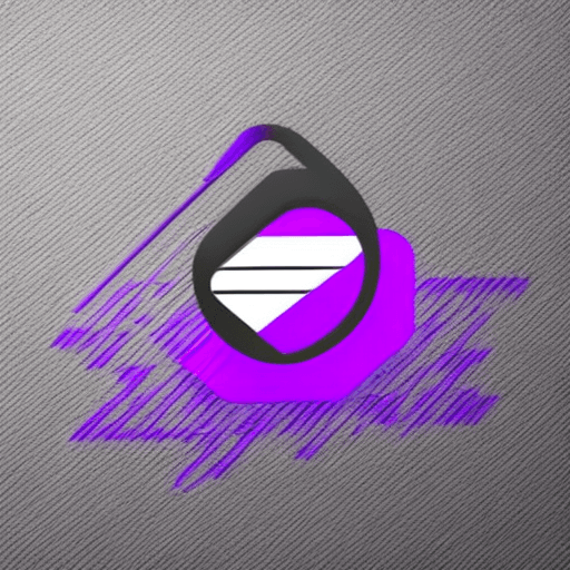 AI generated: a logo for an email encryption app.
The main colors are black and purple.
It should contain a mail e...