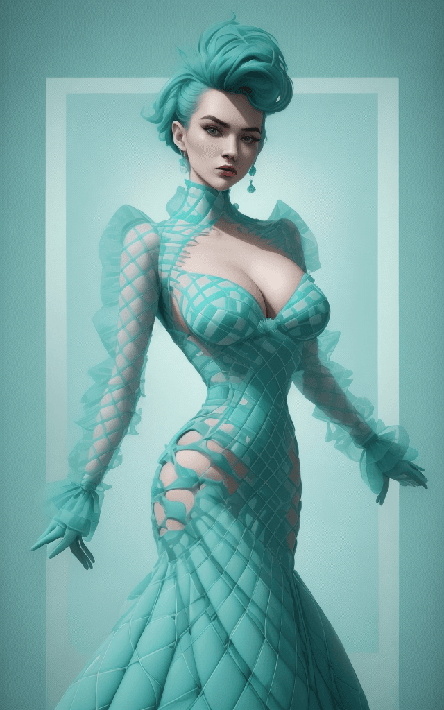 AI generated: teal and white checkered background,(best quality, 4k, 8k, highres, masterpiece:1.2),ultra-detailed,...