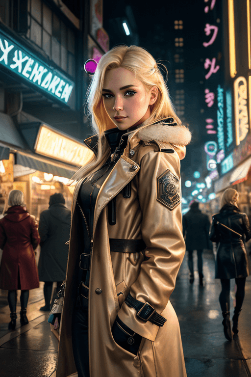 AI generated: an exquisitely detailed portrait of a young woman (resembling a 20 year old australian blonde (playf...