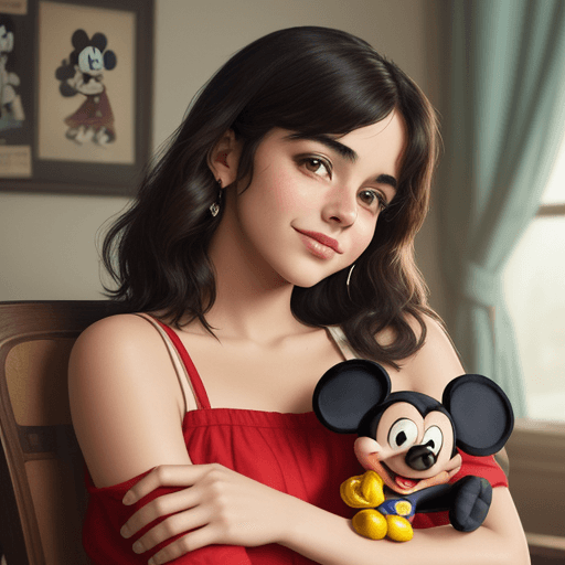 AI generated: "Write a short story where Camila, a spirited brunette with shoulder-length hair, reminiscent of a P...