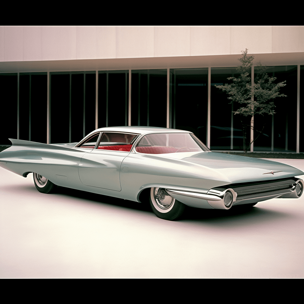 AI generated: concept car 1960